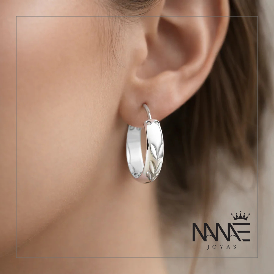 Argolla Estilo Bote Facetada 15 mm