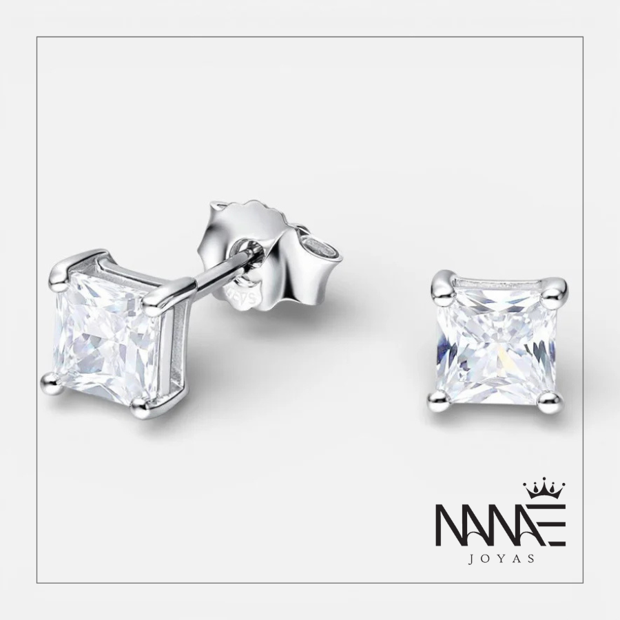 Aro Circón Cuadrado 4 mm