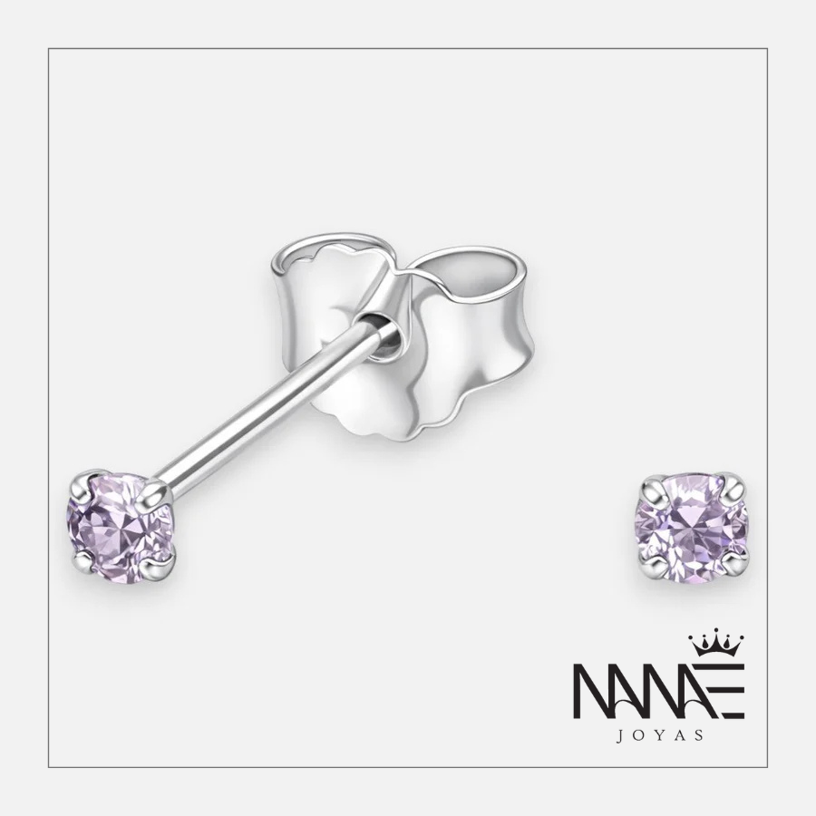 Aro Circón Violeta 2 mm