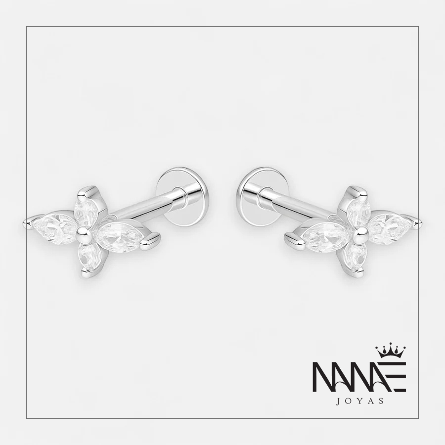 Piercing Flat Flor Circones