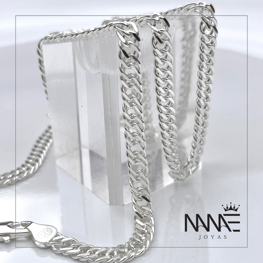 Cadena Doble Grumet 60 cm