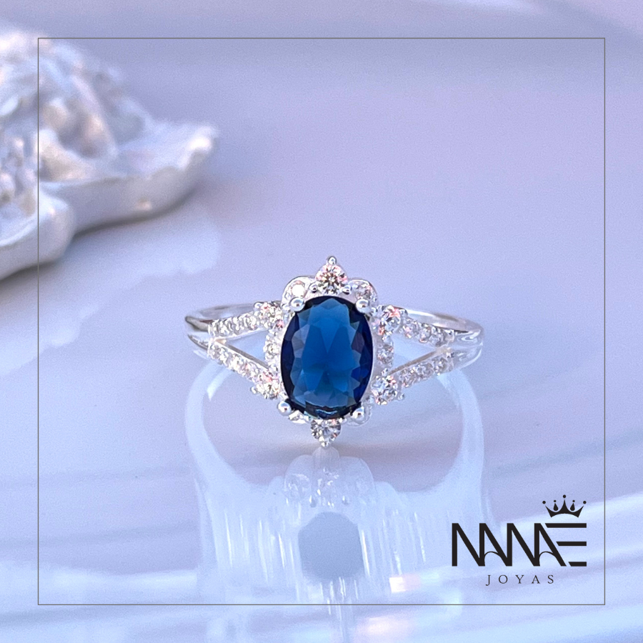 Anillo Zafiro Circones N°17